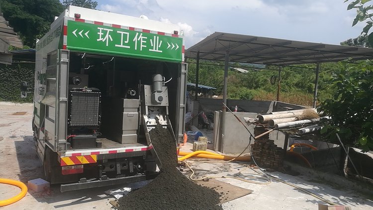 千家镇污泥干湿分离技术